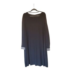 🎆Tiana B. Elegant Black Curvy Dress Size 1X